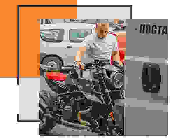 Перевозка мотоцикла по России - Услуги Перевозка-Бтс